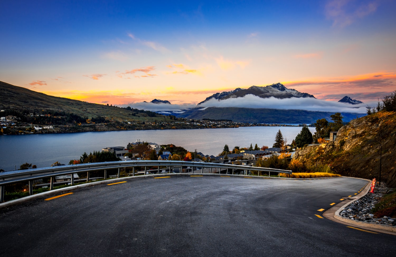 Queenstown scenic view - Hughes airport transfer