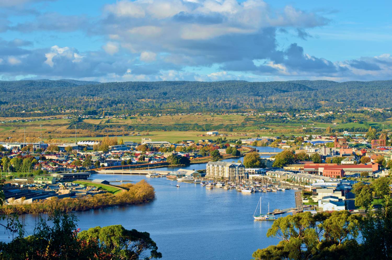 Launceston scenic view - Hughes Chauffeur service