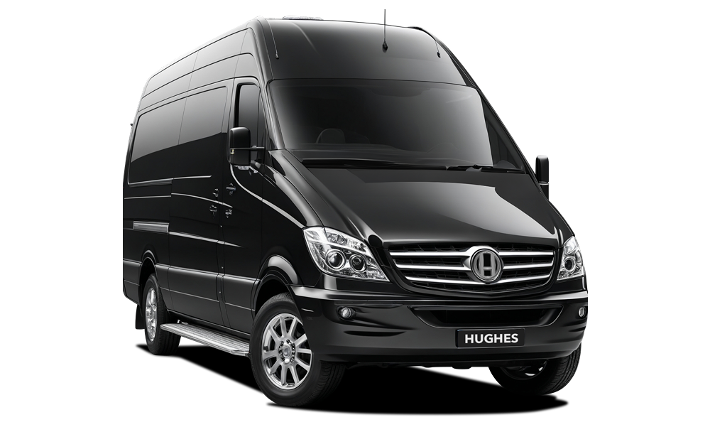 Luxury minibus for group transport and chauffeur services – Hughes Chauffeur Service