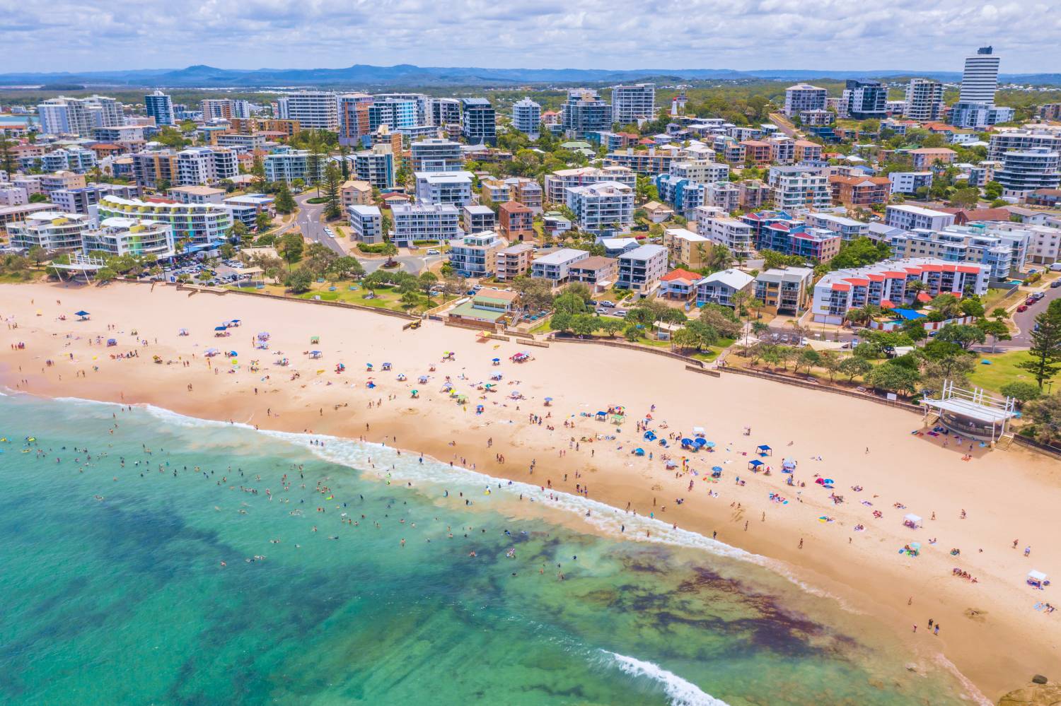 Sunshine Coast Aerial View - Hughes Chauffeur service