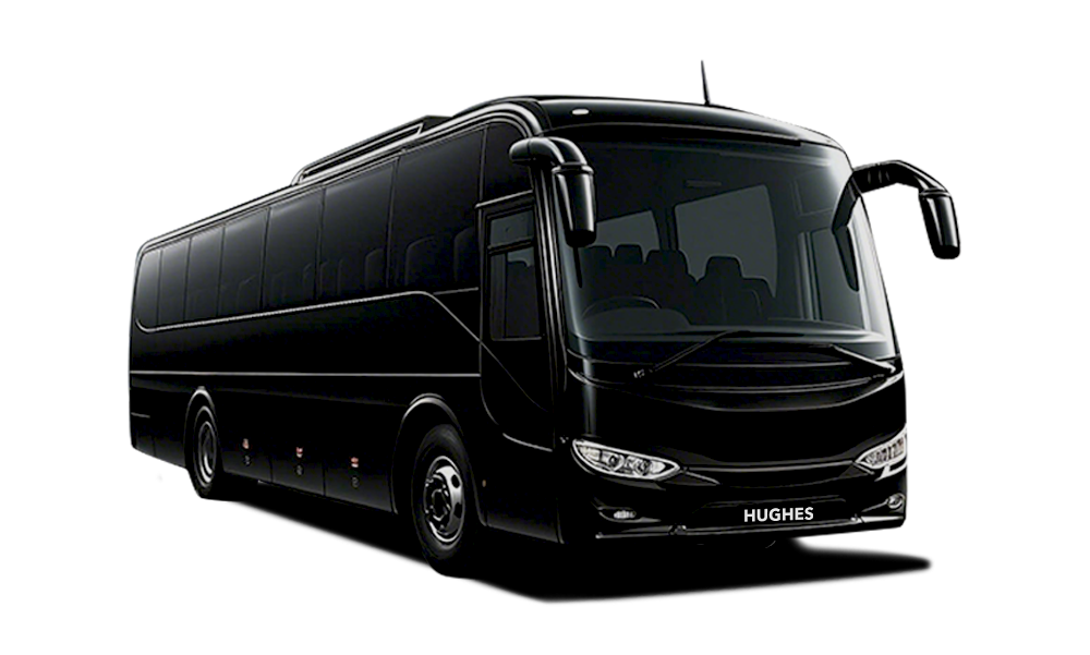 Luxury small coach with chauffeur for efficient group transfers – Hughes Fleet